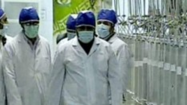 All'interno del sito di Natanz (KEYSTONE)