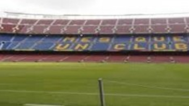 Bar&ccedil;a in campo domani sera contro l'Ajax