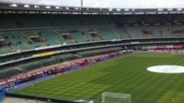 Lo stadio Bentegodi di Verona