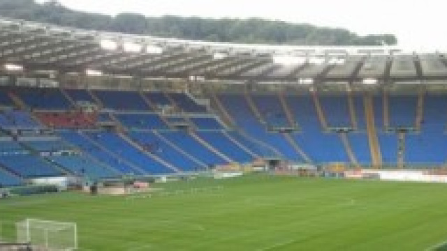 Lo stadio Olimpico di Roma