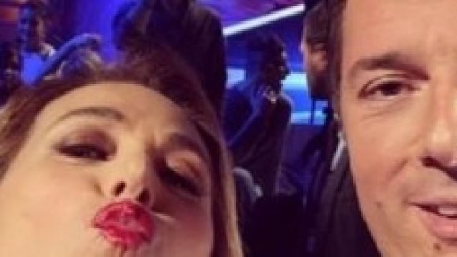 Renzi e d'Urso a Domenica Live 