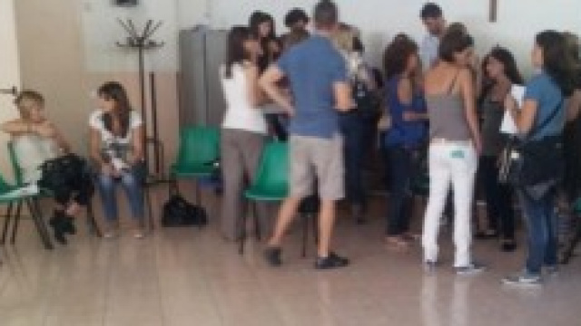 Un momento della riunione del nascente Comitato