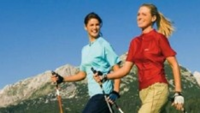Benefici per il cuore con il nordic walking