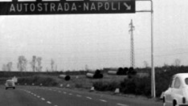 La celebre Autostrada del Sole