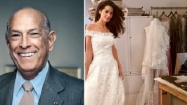 Oscar De La Renta e Amal Alamuddin Clooney