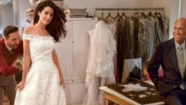 Oscar De La Renta e Amal Alamuddin