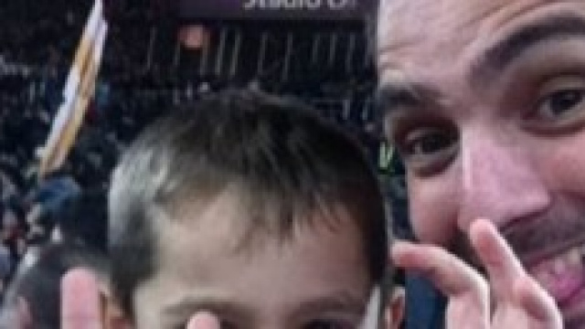 Stefano De Amicis, 38 anni e Cristian, 7 anni