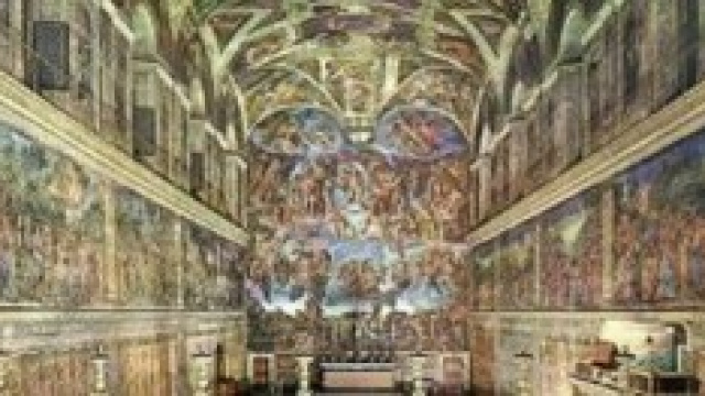 Cappella Sistina ai Musei Vaticani.