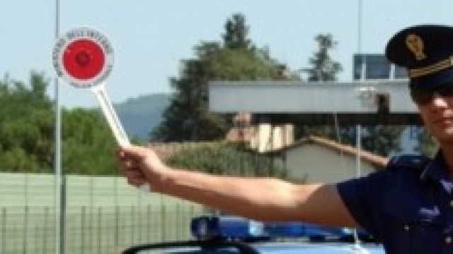 Posto di blocco della Polizia