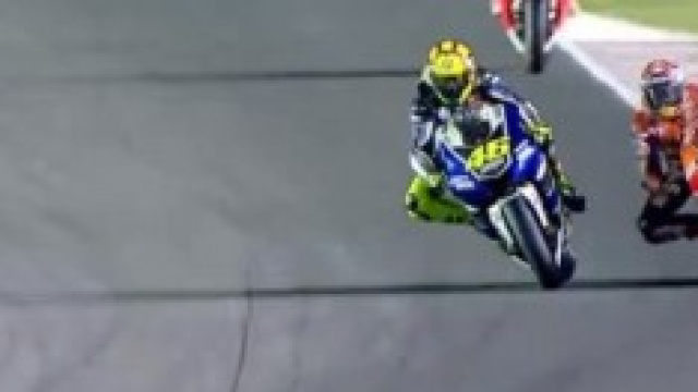 Valentino Rossi e Marc Marquez