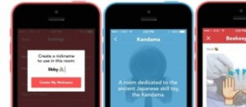 Rooms app que permite comunidades an&oacute;nimas.