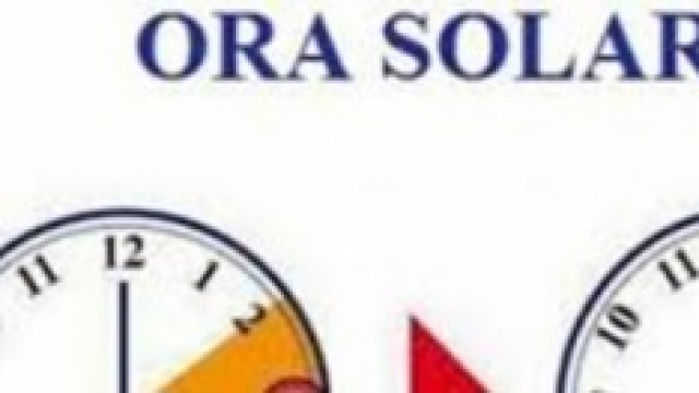 Domenica ritorna l'ora solare.