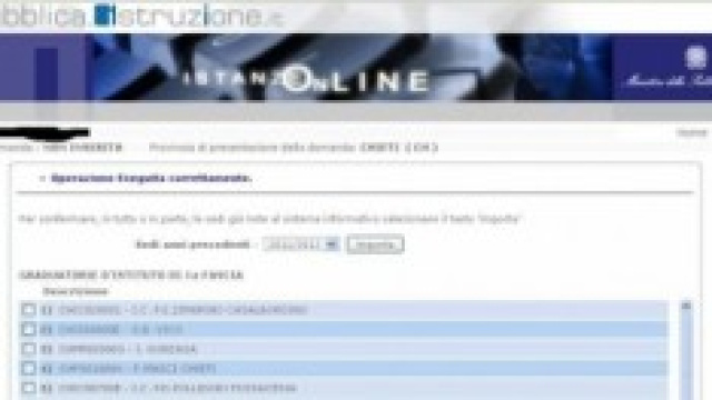 Come modificare il modello D3 inoltrato, sedi CPIA