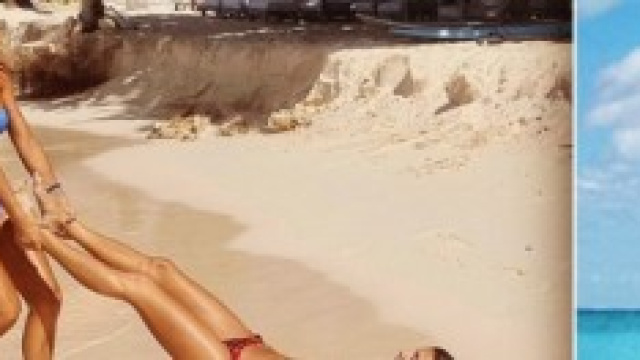 Elisabetta Canalis e Maddalena Corvaglia