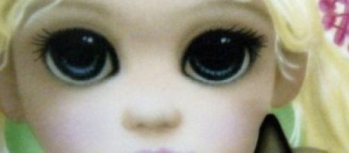 Um dos quadros Olhos Grandes