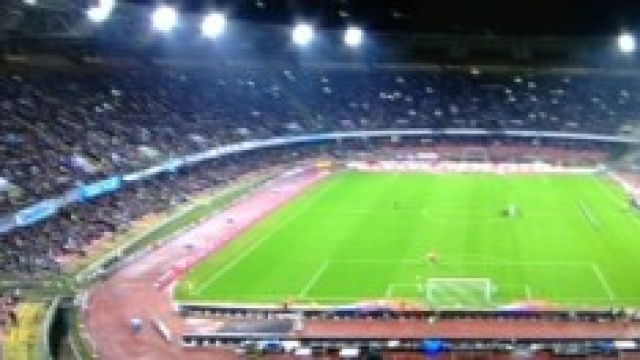 Lo stadio San Paolo di Napoli
