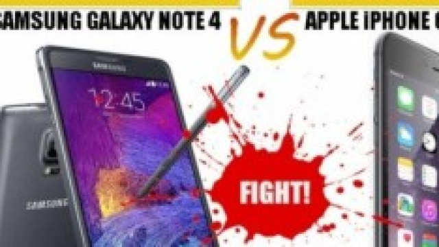 samsung galaxy note 4 vs iphone 6 plus