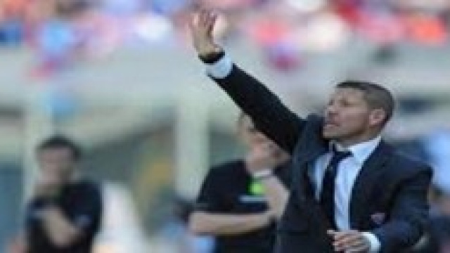 L'Atletico in campo sabato pomeriggio 