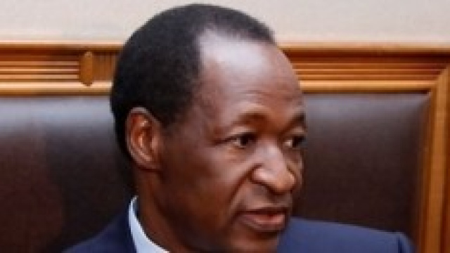 L'ex Presidente del Burkina Faso Blaise Campaor&eacute;