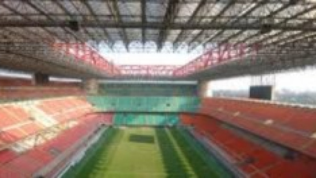 Lo stadio Meazza di Milano