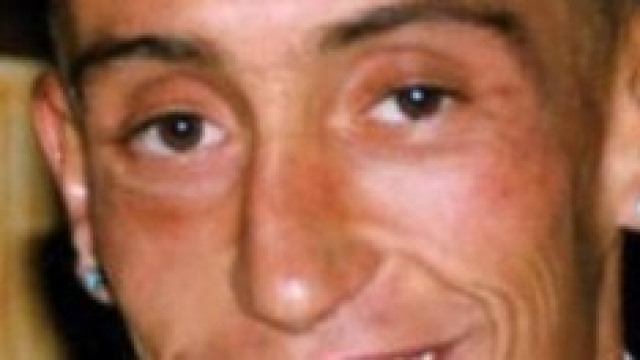 Un primo piano del giovane Cucchi