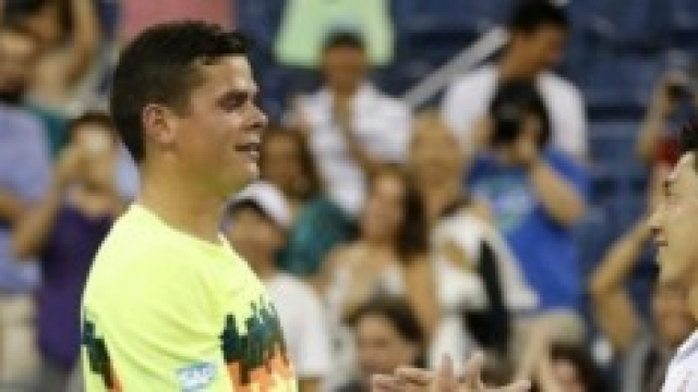 stretta di mano dopo il match dello US Open