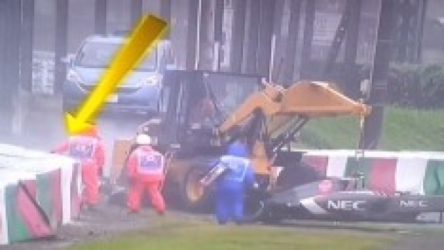 Immagini video incidente Jules Bianchi 