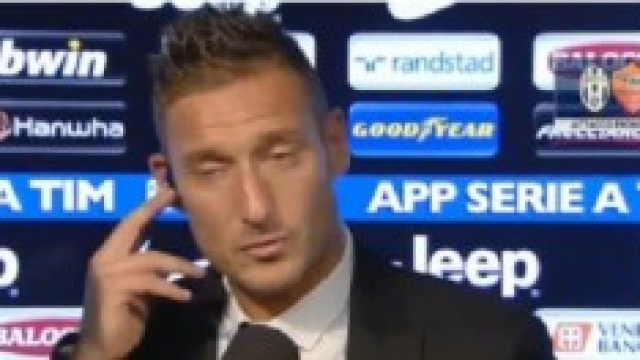 Totti ai microfoni di Sky