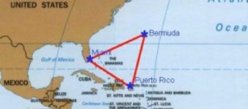Localizaci&oacute;n del tri&aacute;ngulo de las Bermudas