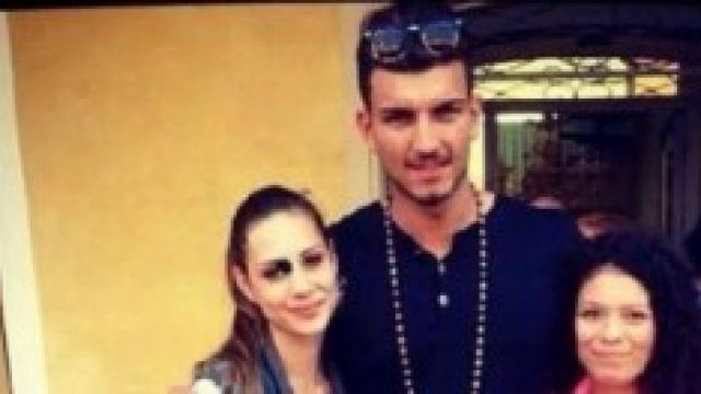 Beatrice &egrave; Valli incinta.