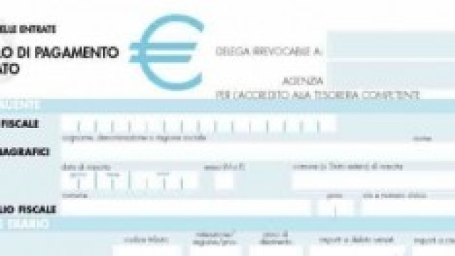 Il modello F24 necessario per il pagamento Tasi