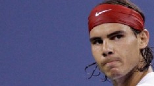 nadal in campo sotto antibiotici