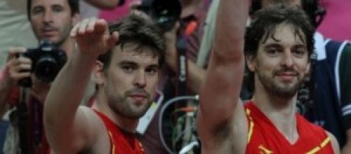 Los Gasol, dos de las estrellas de la NBA.