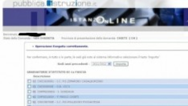 Come si scelgono le 30 scuole nel modello D3 Ata?