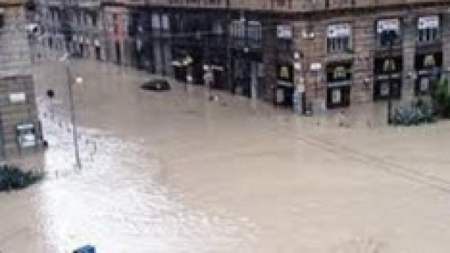 Continua l'allerta meteo Genova.