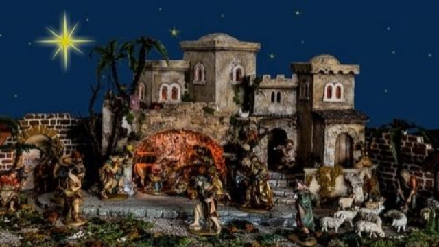 Uno dei famosi presepi napoletani