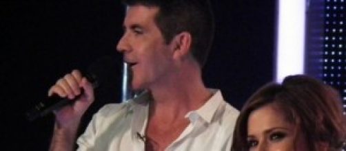 X factor UK judges Simon and Cheryl 