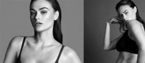 Myla Dalbesio modelo de Calvin Klein talle M.