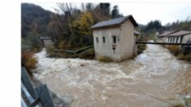 Mulino invaso dall'acqua 