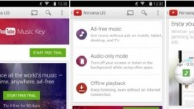 Music Key, servizio a pagamento di YouTube.