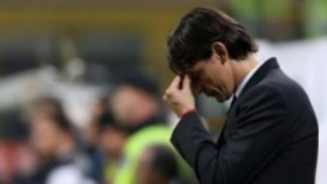 Filippo Inzaghi assorto  