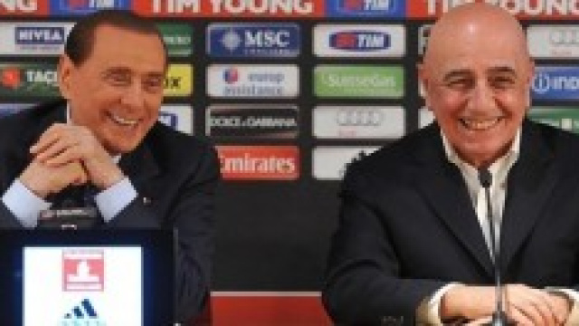 Silvio Berlusconi ed Adriano Galliani