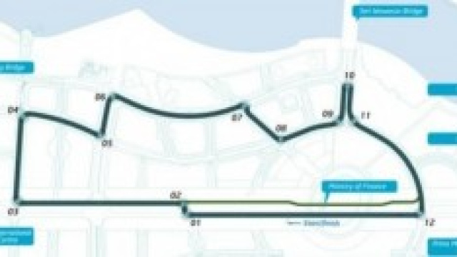 Il circuito cittadino di Putrajaya in Malesia