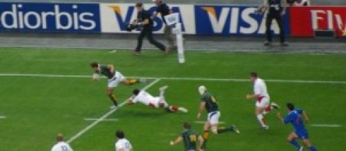 England rugby team vs S Africa
