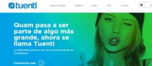 As&iacute; es la web de Tuenti M&oacute;vil Argentina