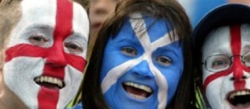 England versus Scotland football match