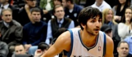 Ricky Rubio, base de los Minnesota Timberwolves.