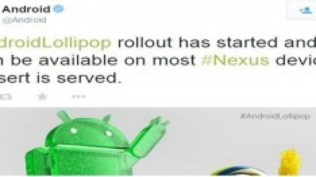 Aggiornamento Android L 5.0 Nexus 5 e 4