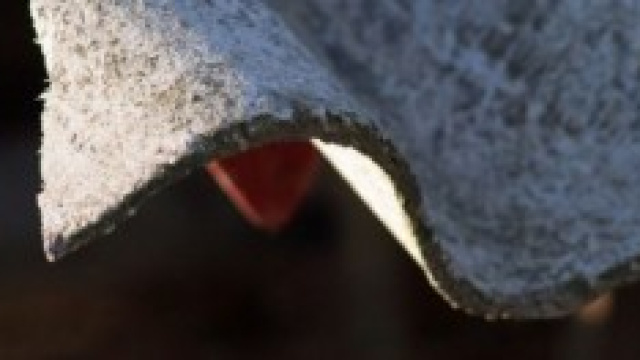 Pannello in amianto prodotto dalla Eternit