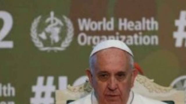 Papa Francesco, prima del suo discorso